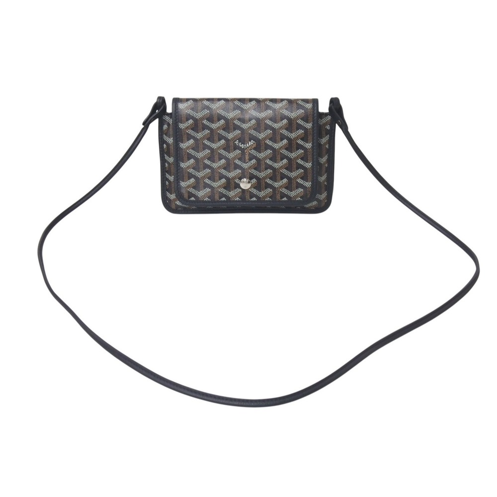 GOYARD Plumet shoulder bag leather black